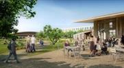 A CGI of the building