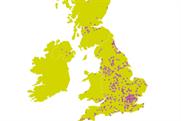 London 2012 map highlights billions of pounds being made around the country