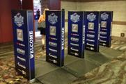 RFID access portals at Fantasy Football Fest in the US