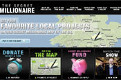 Secret Millionaire website: launched by Collective