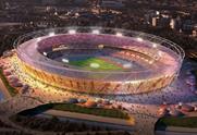 Olympic stadium: venue for the London 2012 Games opening ceremony on 27 July