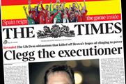 The Times: Mandelson book promo makes front page news