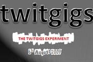 Twitgigs: a live gig on Twitter