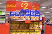 Kellogg's gondola end in Asda