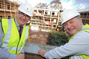 Building work is in progress for the new centre