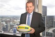 Rugby deal: Aviva’s UK chief executive Mark Hodges