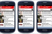 Vodafone: ad campaign targets mobile users at home 