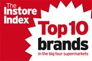 The Instore Index: Pampers replaces Kellogg's as the top brand in Asda, Tesco, Sainsbury's and Morrisons