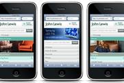Johnlewis: big freeze prompts customers to shop online