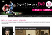 High definition TV: promoted via door drops and inserts