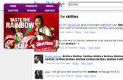 Skittles: new minimalistic approach to its website