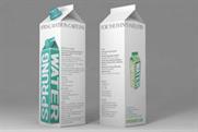 Sprung Water cartons