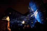 Video: Virgin Money launches with projection mapping show