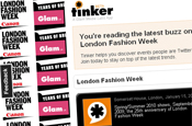 Tinker: London Fashion Week site
