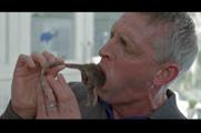 Pfizer ad showing regurgitated rat cleared by ASA