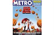 Metro runs 3D ad