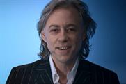 Bob Geldof: rapped government over Northern Ireland's omission from news pilots