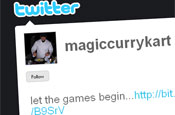 Magic Curry Kart: involving customers via Twitter