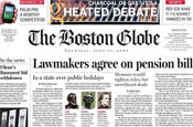 The Boston Globe: goes up for sale