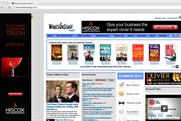 Hiscox: uses AdCastPlus format