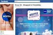 Nivea: kicks off Facebook campaign