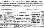 Census: 1911 records available online