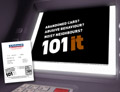 ATM ad: promoting 101 number