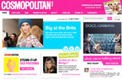 Cosmopolitan: new-look website