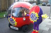 Cadbury Creme Egg: car to appear KateModern stunt