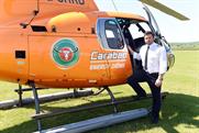 Carabao trolls Southern Rail with commuter helicopter from Brighton to London