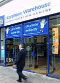 Carphone Warehouse: considering AOL bid