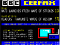 Ceefax: goodbye to the analogue version