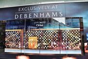 Debenhams: runs Chloé promotion