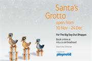 Playmobil creates Christmas grotto experience