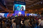 The giant stand attracted crowds at EGX London