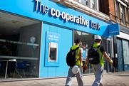 The Co-op bank: expects no profits for two years (picture credit: The Co-operative)