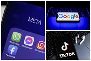 Meta, Google and TikTok in first, second and third place for UK ecommerce adspend share (Getty Images)