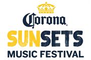 The first UK Corona Sunsets music festival event for 2015 will take place on 11 July