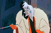 De Vil: smoking villain