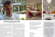Gary Rhodes: launches customer magazine