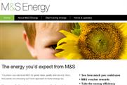 Marks and Spencer: energy website promotes customer loyalty