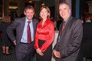 Andy Wilson (right) with René Dee and Wendy Greenhalgh