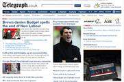 The Telegraph.co.uk attracted 27.7 million unique users in March