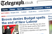 Telegraph.co.uk: takes the top spot in the latest ABCe results