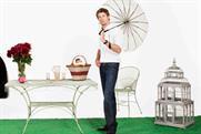 Jenson Button poses in the latest Vodafone campaign