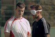 David Beckham: plays blindforded in ad promoting Sainsbury's sponsorship of the 2012 Paralympics