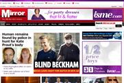 Mirror Group Digital: recorded a 17% rise in average daily traffic last month 