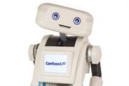 Confused.com: new robot brand character called Brian