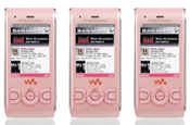 Sony Ericsson: pink handset in support of Breast Cancer Care