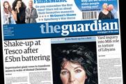 The Guardian: only national daily to record a month-on-month rise in December